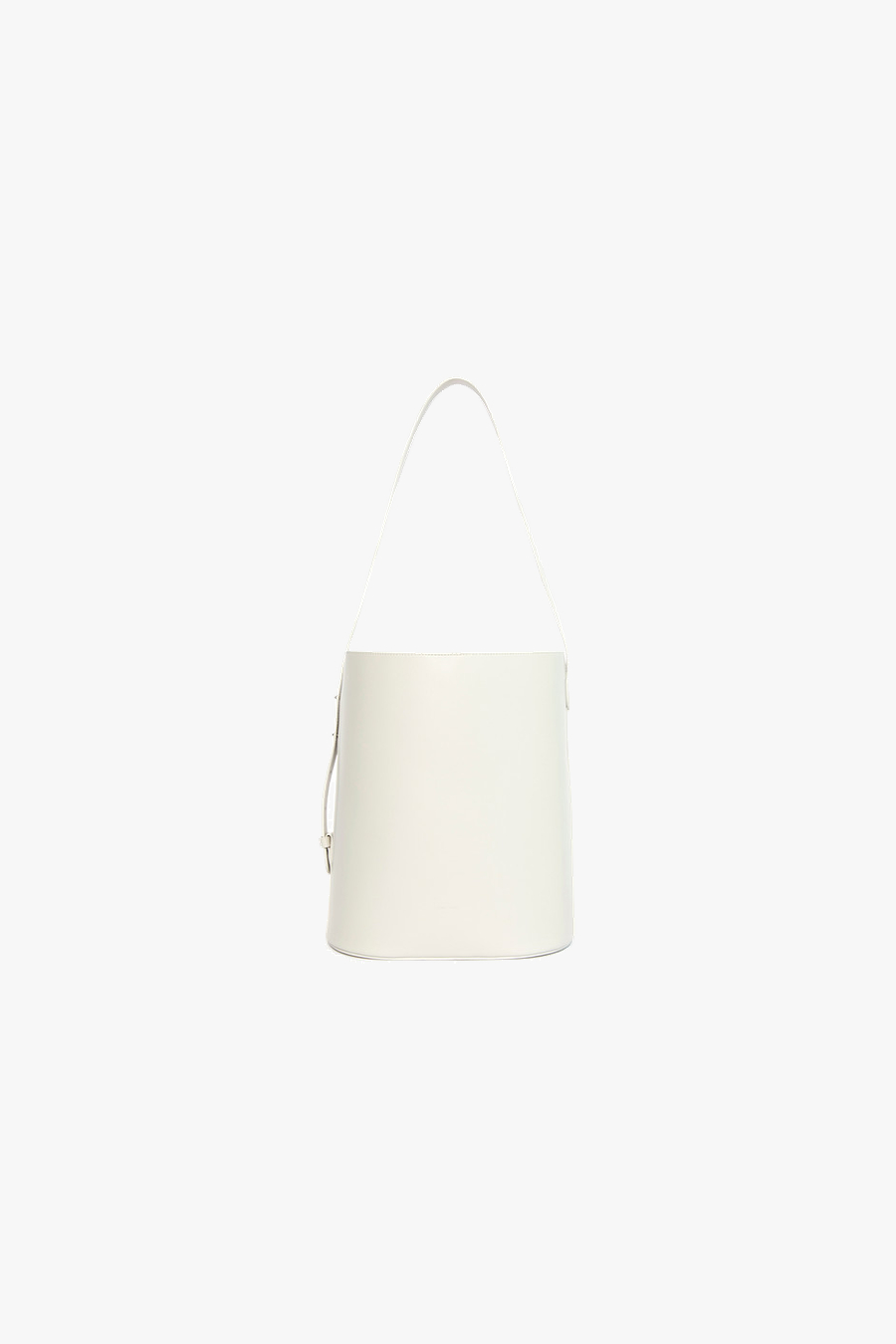 SOFT COLOR BUCKET BAG (LARGE) - PEPPER WHITE
