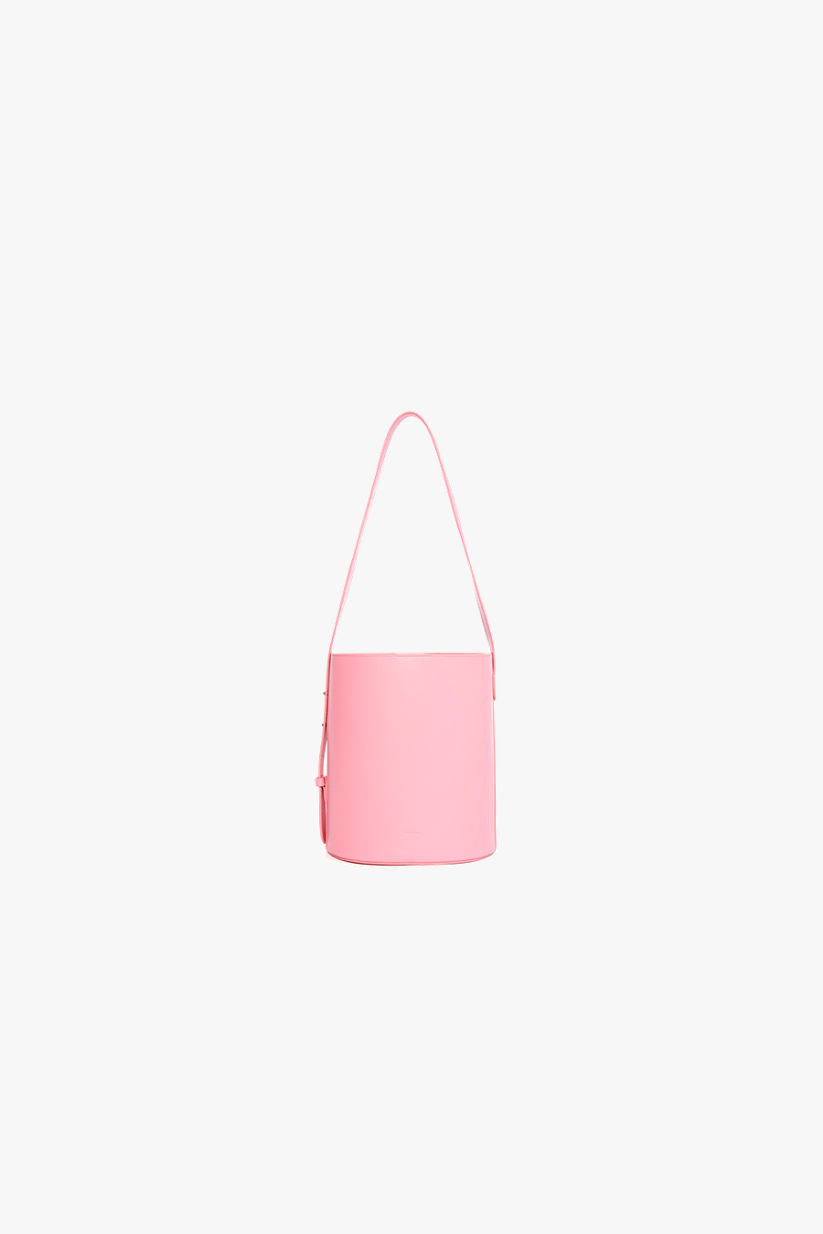 SOFT COLOR BUCKET BAG (SMALL) - BLUSH PINK