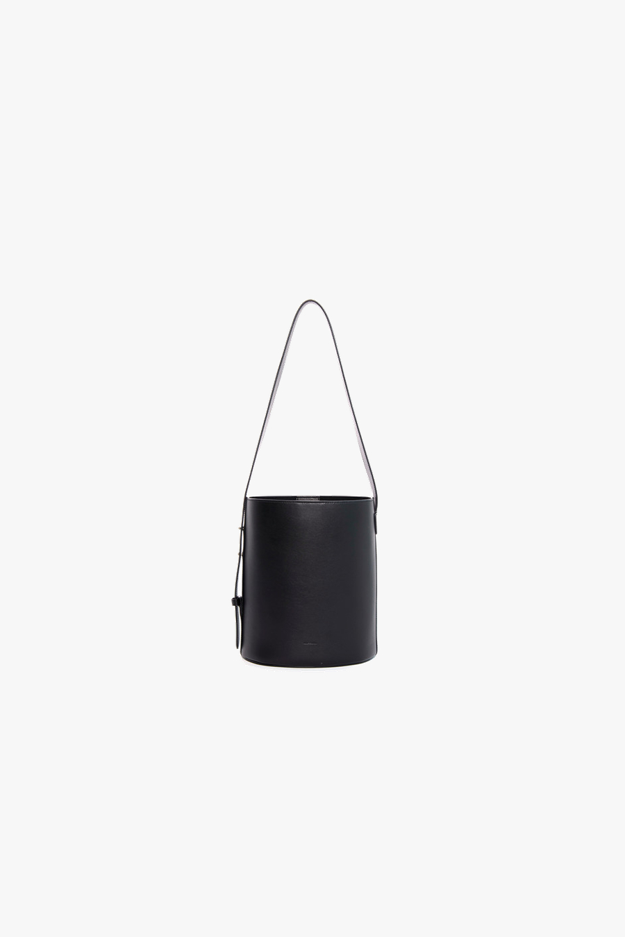 SOFT COLOR BUCKET BAG (SMALL) - BLACK