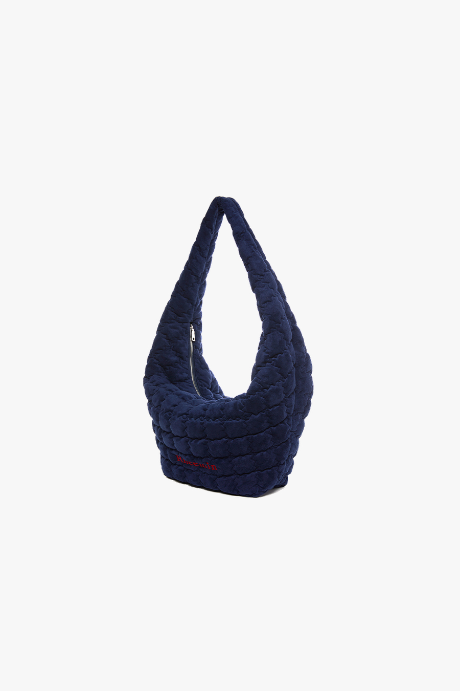 SUEDE CROSS NUGGET - NAVY