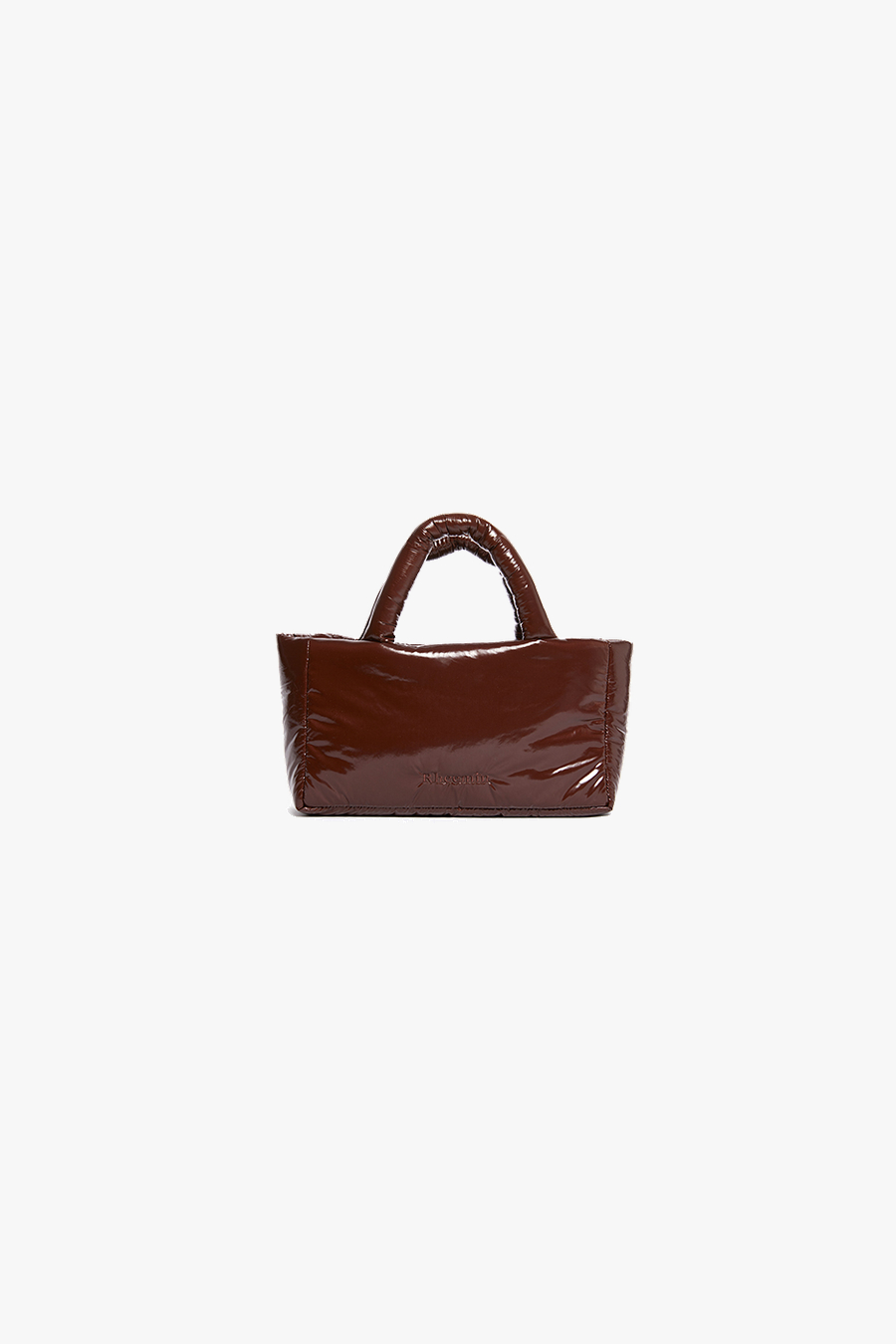 BAGUETTE PADING TOTE - BROWN