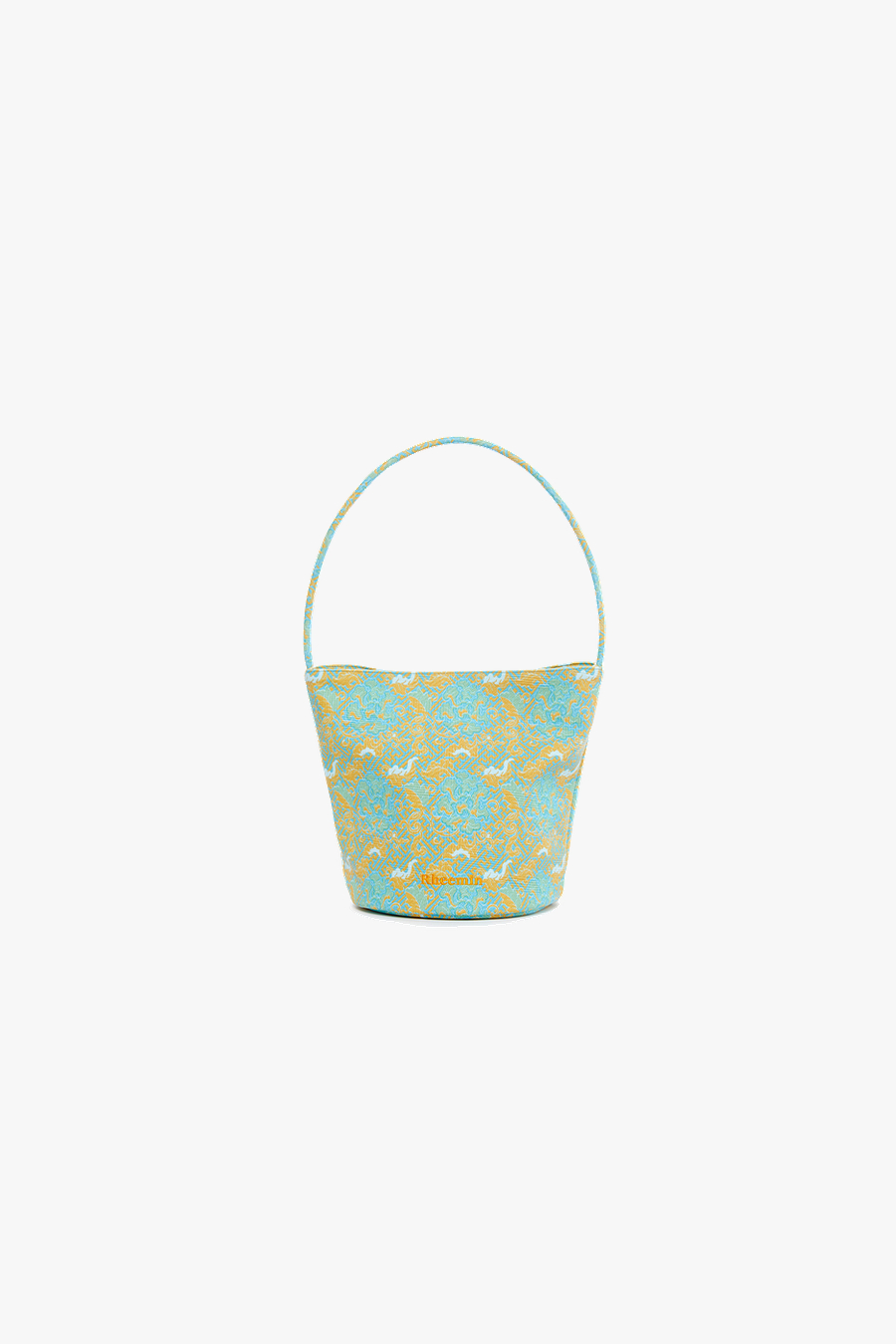 Orien handle BUCKET - PISTACHIO + YELLO