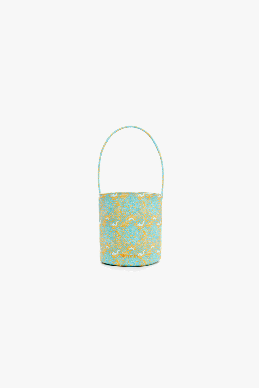 Orien handle BUCKET - PISTACHIO + YELLO
