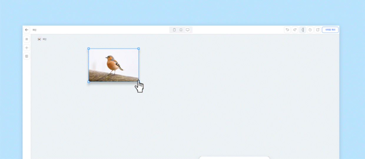 노코드에디터 이미지