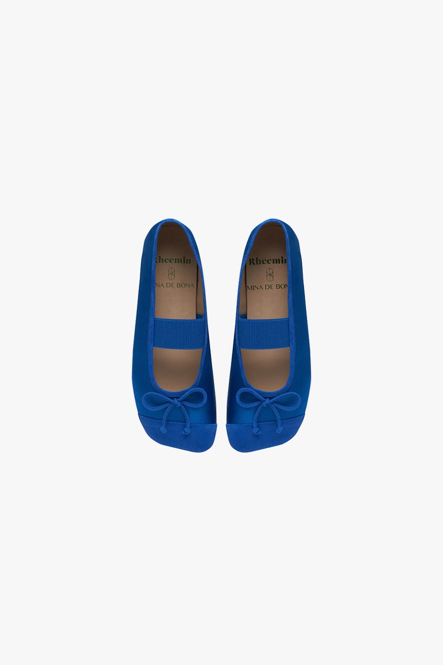MINA DE BONA ← collaboration / #1 RIBBON FLAT - BLUE