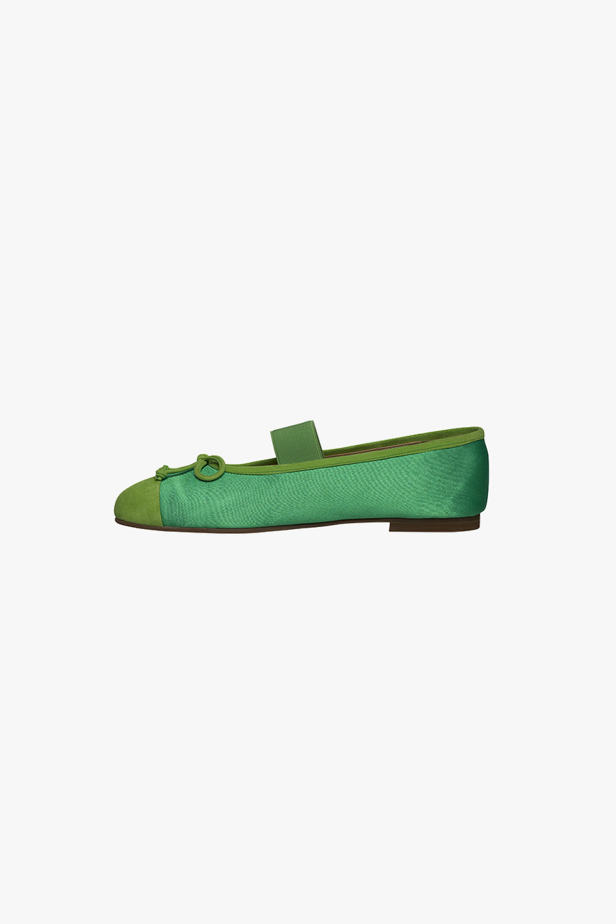 MINA DE BONA ← collaboration / #1 RIBBON FLAT - GREEN