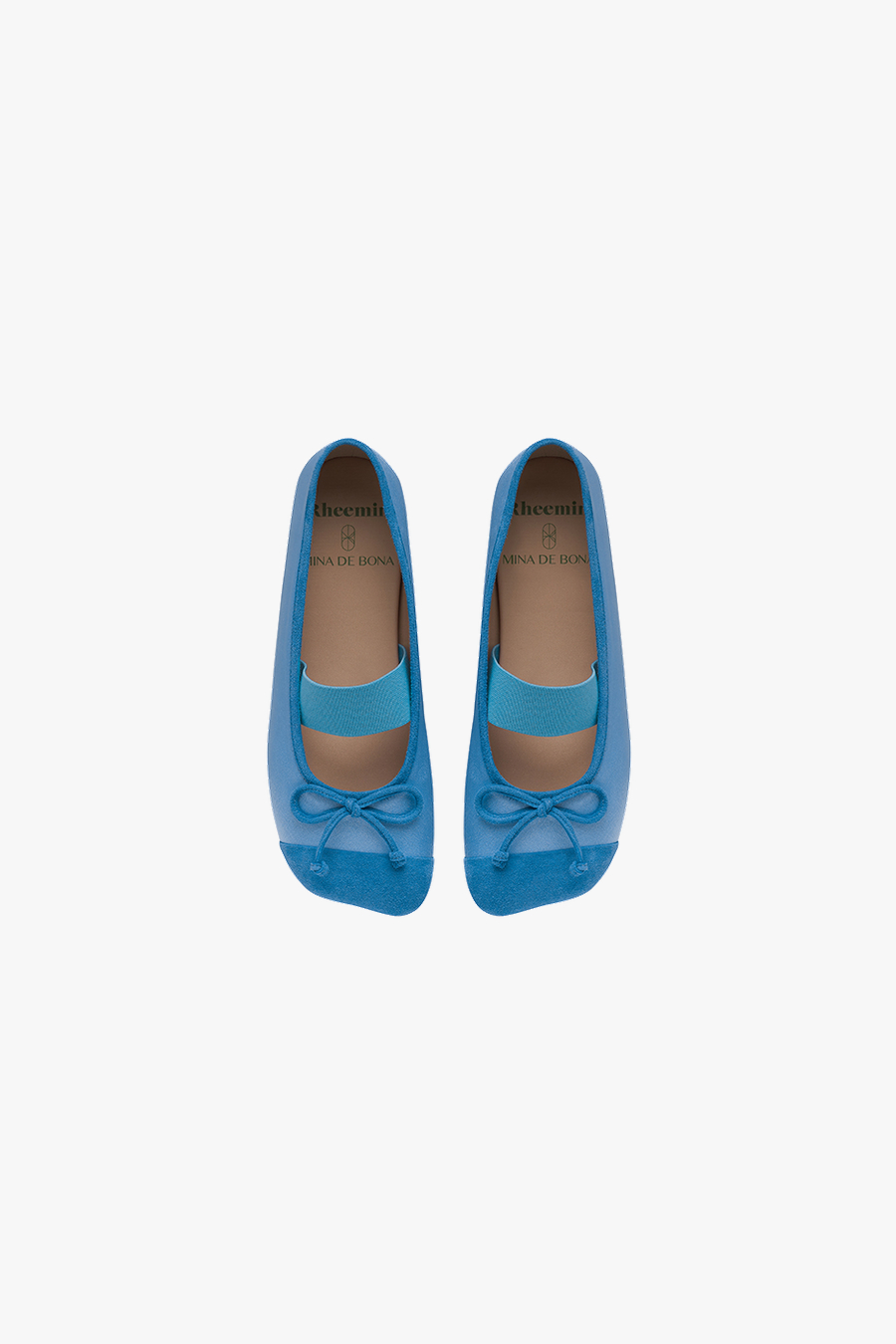 MINA DE BONA ← collaboration / #1 RIBBON FLAT - SKY BLUE