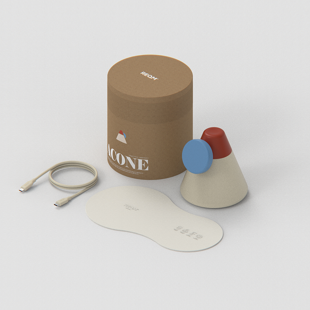 맥큐 2in1 Qi2 맥세이프 고속 무선충전 오브제 ACONE 애플워치버전 - 모닝브리즈