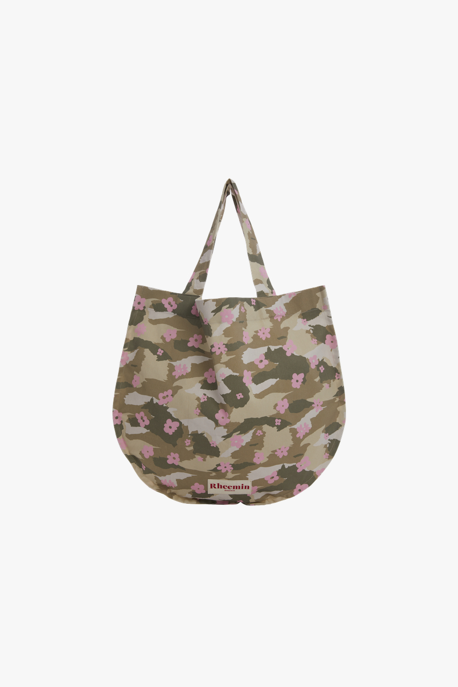 CAMO BLOSSOM BIG ROUND SHOPPER - only 1 color