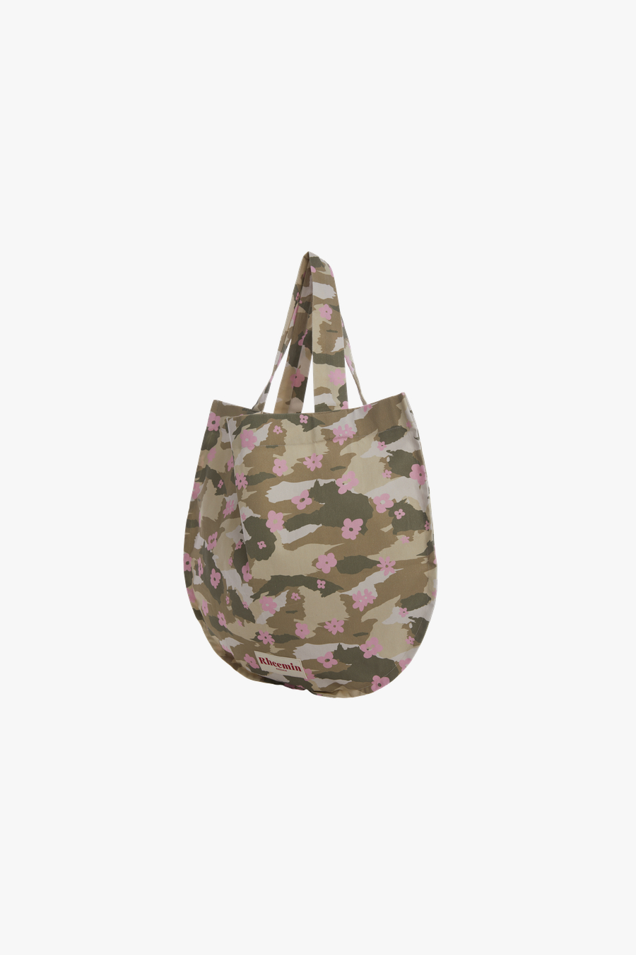 CAMO BLOSSOM BIG ROUND SHOPPER - only 1 color