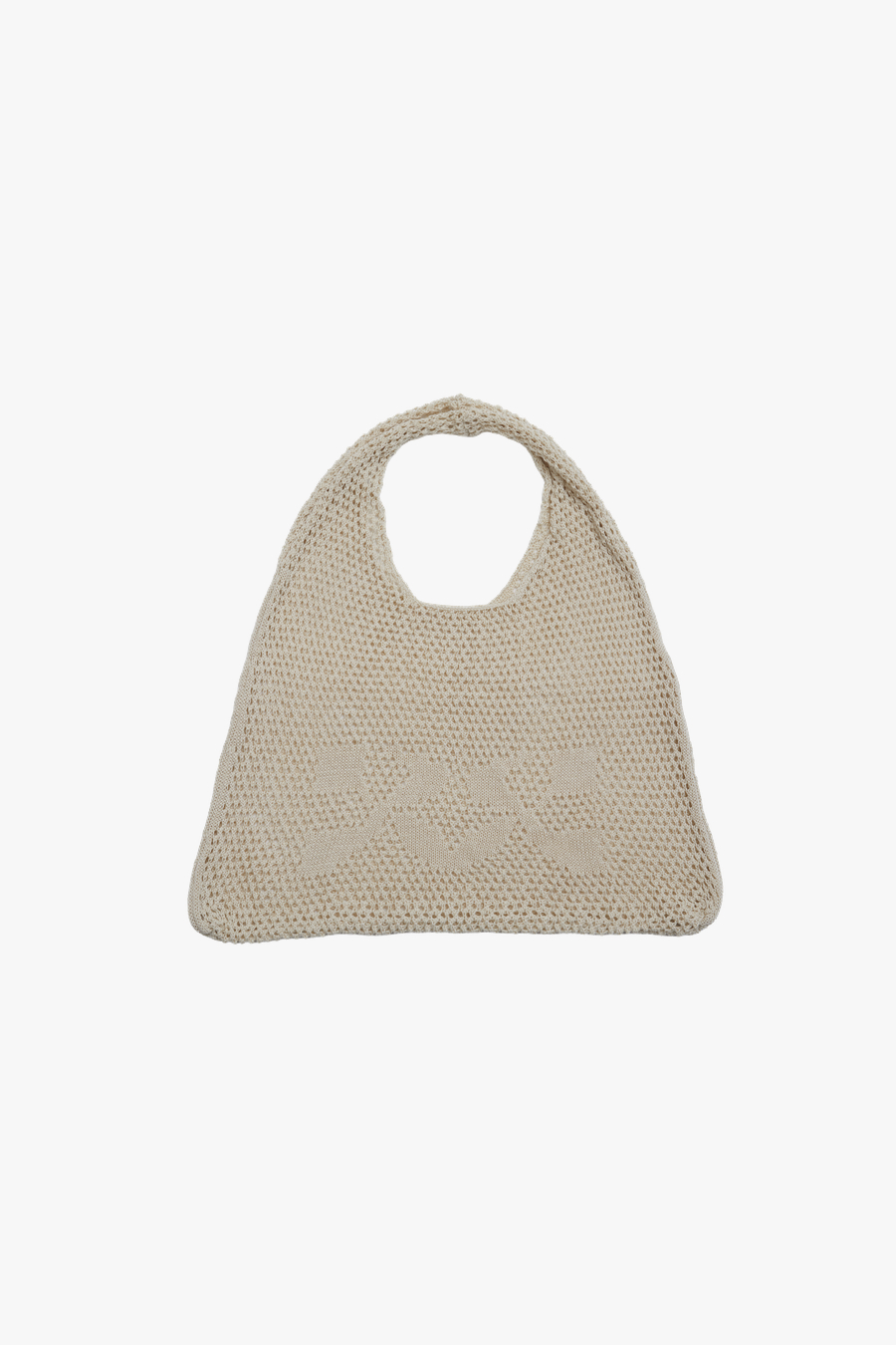 SUMMER LOGO NET BAG - WARM BEIGE