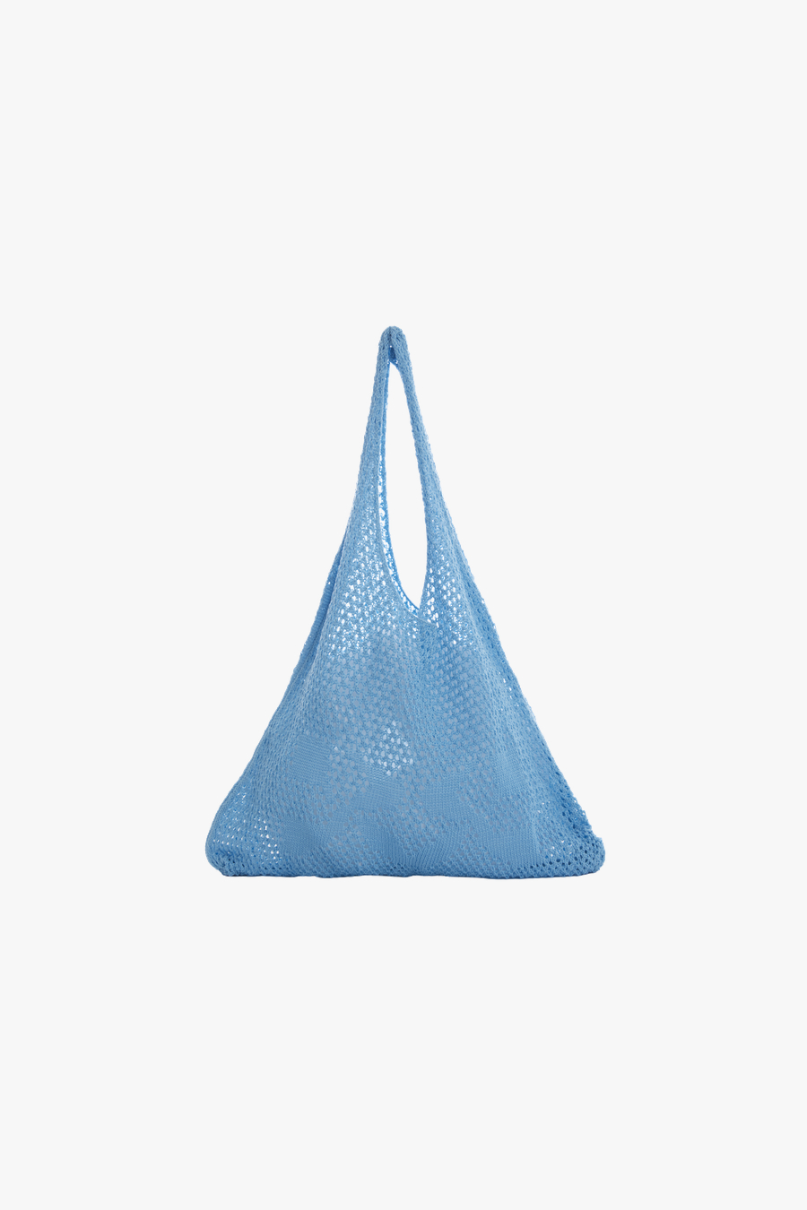 SUMMER LOGO NET BAG - CLEAR BLUE