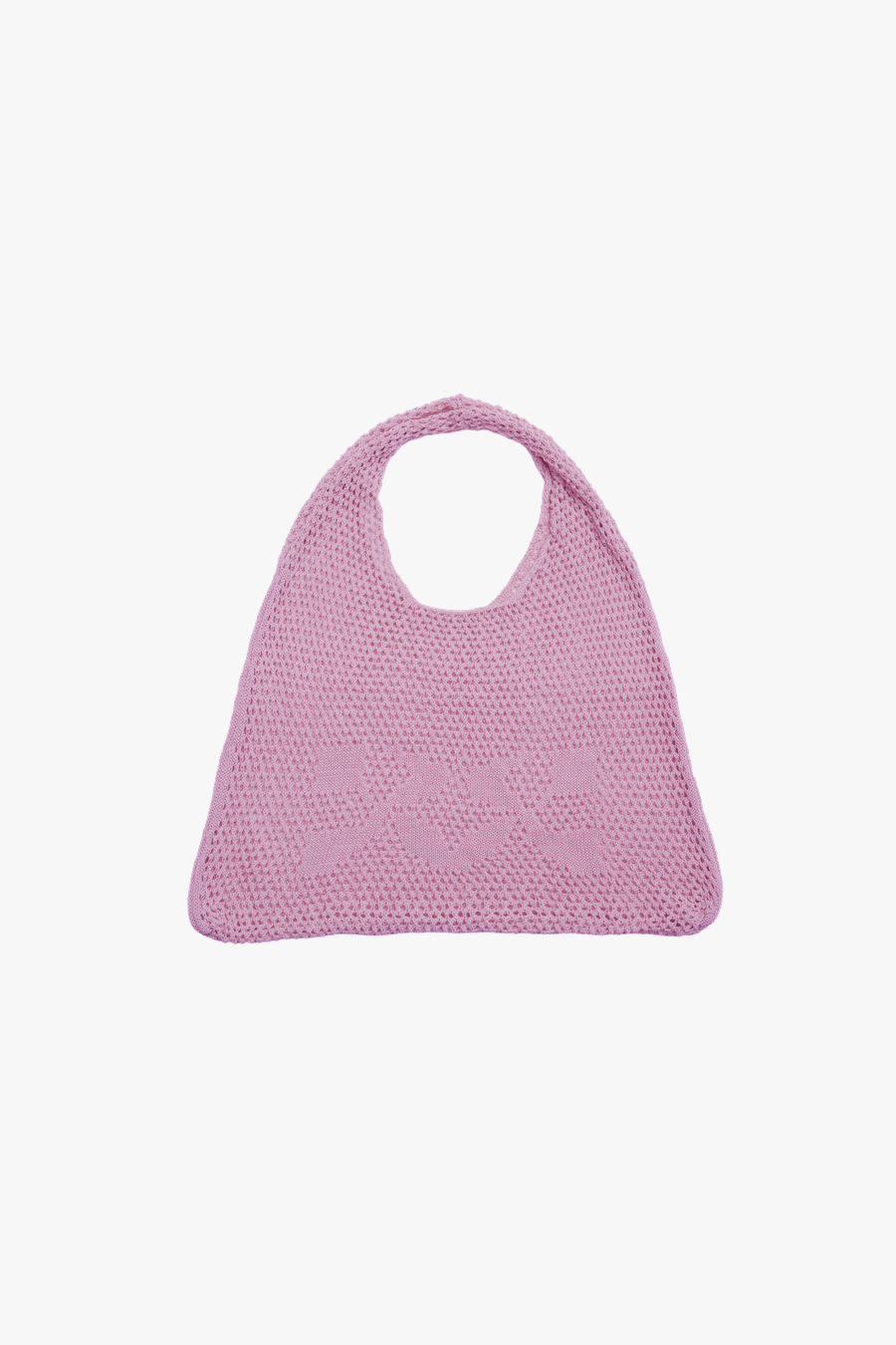 SUMMER LOGO NET BAG - SOFT PINK