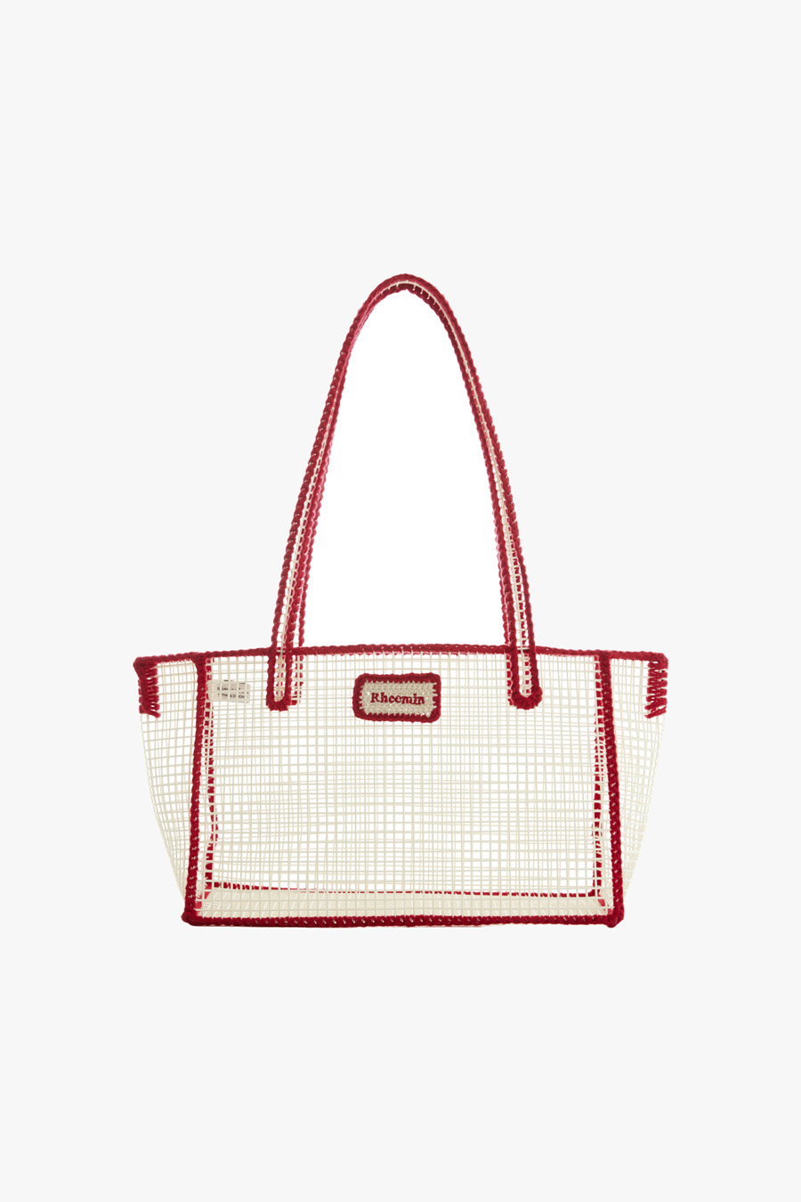 [PRE-ORDER] RHEEMIN x mimi salon BASKET BAGUETTE - Cream+Red (8월 5일부터 순차 발송)