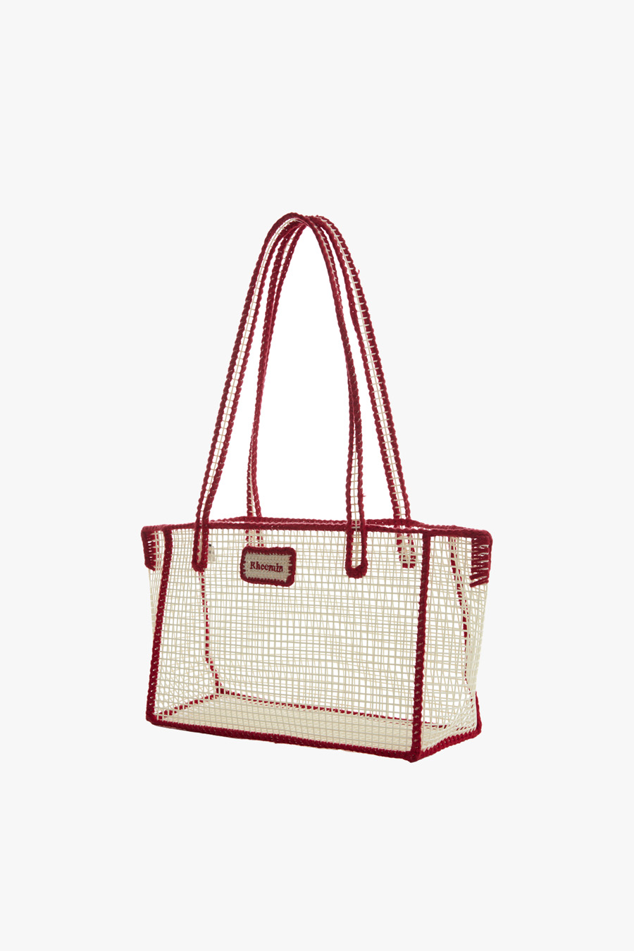 [PRE-ORDER] RHEEMIN x mimi salon BASKET BAGUETTE - Cream+Red (8월 5일부터 순차 발송)